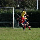 Fussballaction in Frankreich