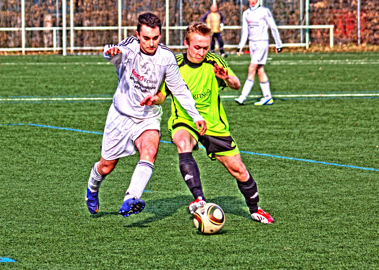 Fußballaction in HDR 1
