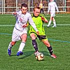 Fußballaction in HDR 1