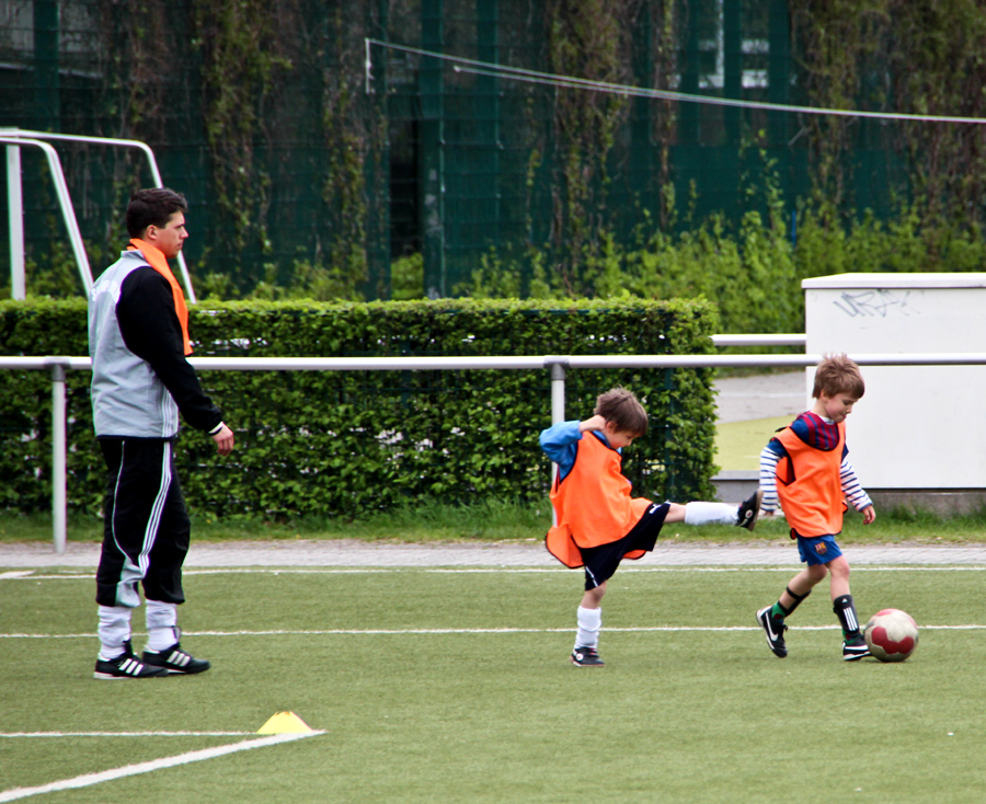 Fußballknopf, das Zweite