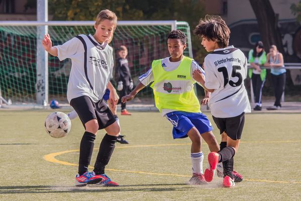 Fußballspiel der C-Junioren