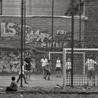 Fußballspielen in Berlin...