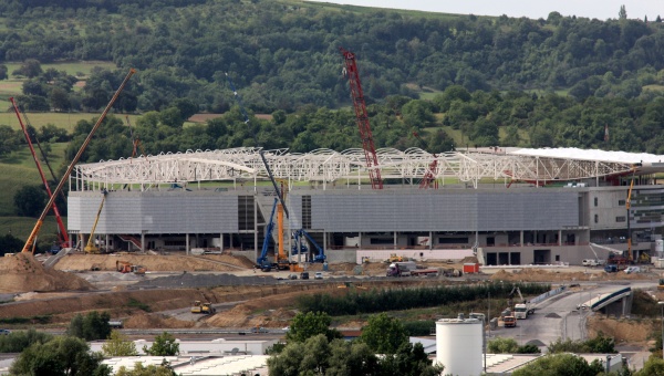 Fussballstadion in Sinsheim