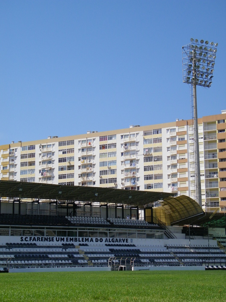 Fussballstadion von SC.Farense Algarve