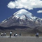 Fußballtournier in Lagunas, 4300m