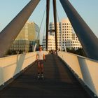 Fussgängerbrücke am Medienhafen