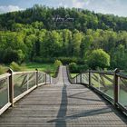 Fußgängerbrücke aus Holz, Essing 4