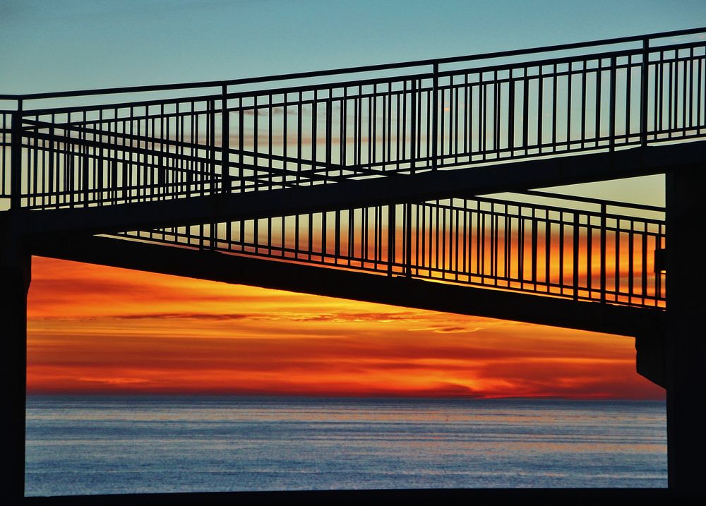 Fußgängerbrücke bei Fuengirola