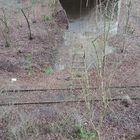 Fußgängerbrücke bei Möhlenhalenbeck 2016 - Bahnstrecke Nienburg - Sulingen