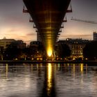 Fussgängerbrücke Frankfurt