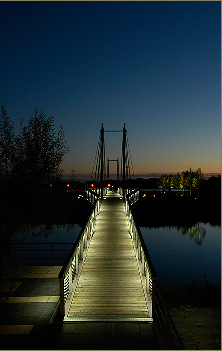 Fussgängerbrücke Geesthacht...