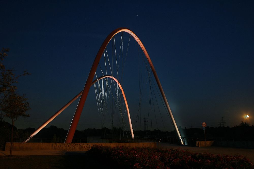 Fußgängerbrücke in Gelsenkirchen