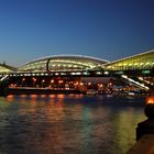 Fußgängerbrücke in Moskau