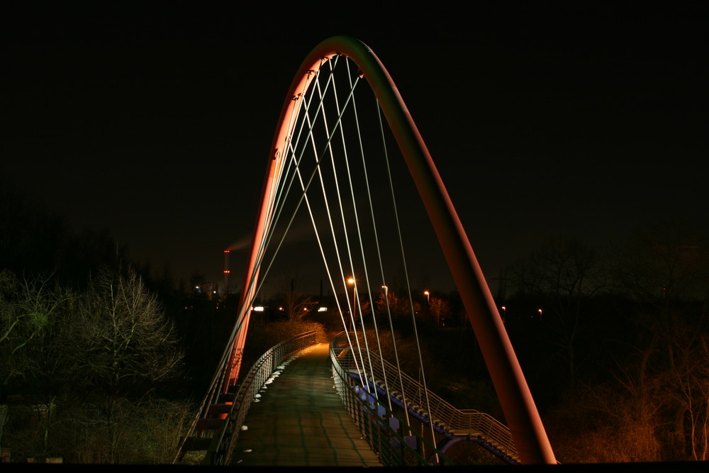 Fußgängerbrücke in Oberhausen