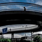 Fußgängerbrücke in Plzen