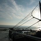 Fußgängerbrücke in Sassnitz auf Rügen