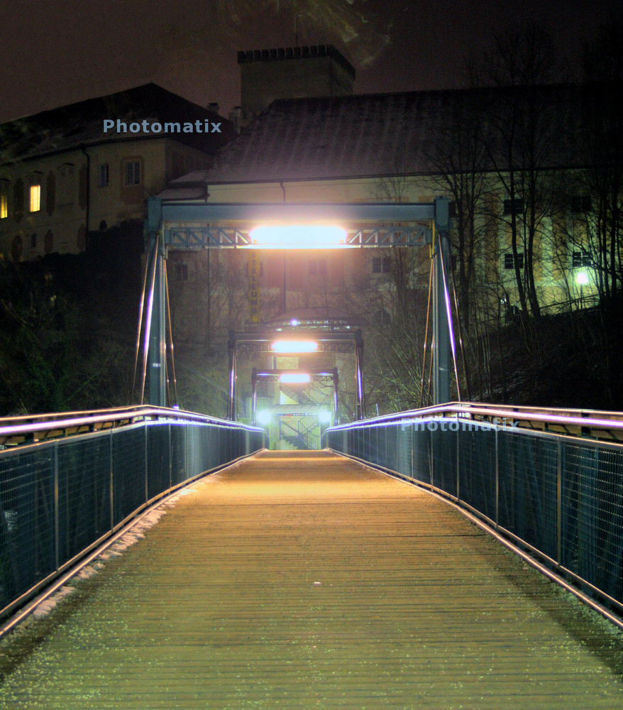 Fussgängerbrücke in Steyr (OÖ)