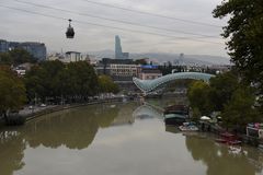 Fussgängerbrücke in Tiflis