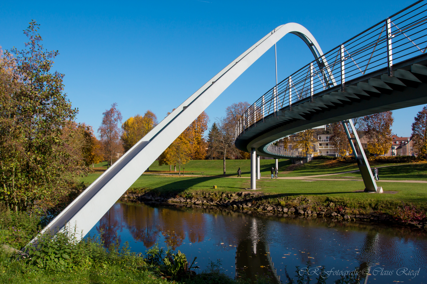 Fußgängerbrücke Kurpark Bad Kissingen