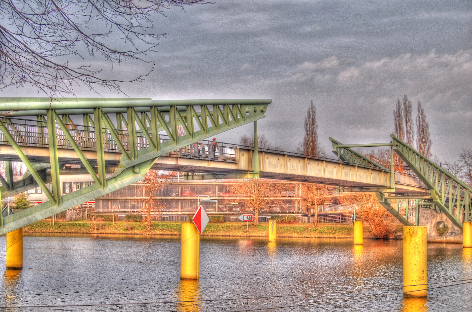 Fußgängerbrücke Lübeck