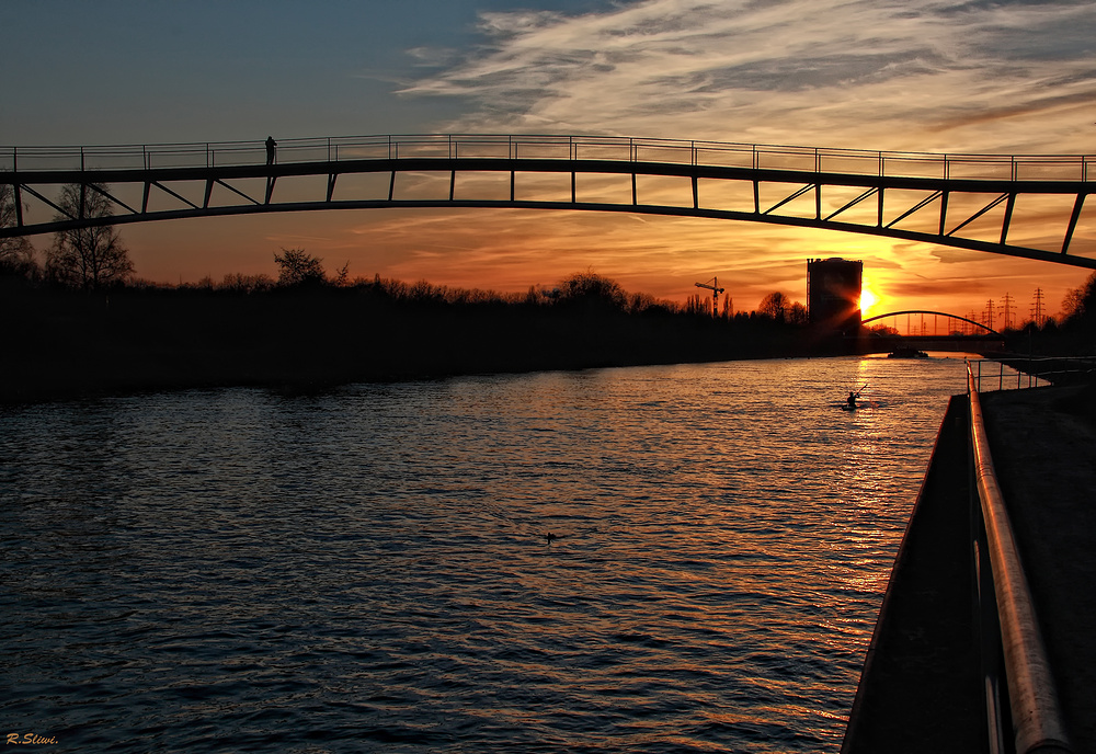 Fußgängerbrücke Ripshorst...