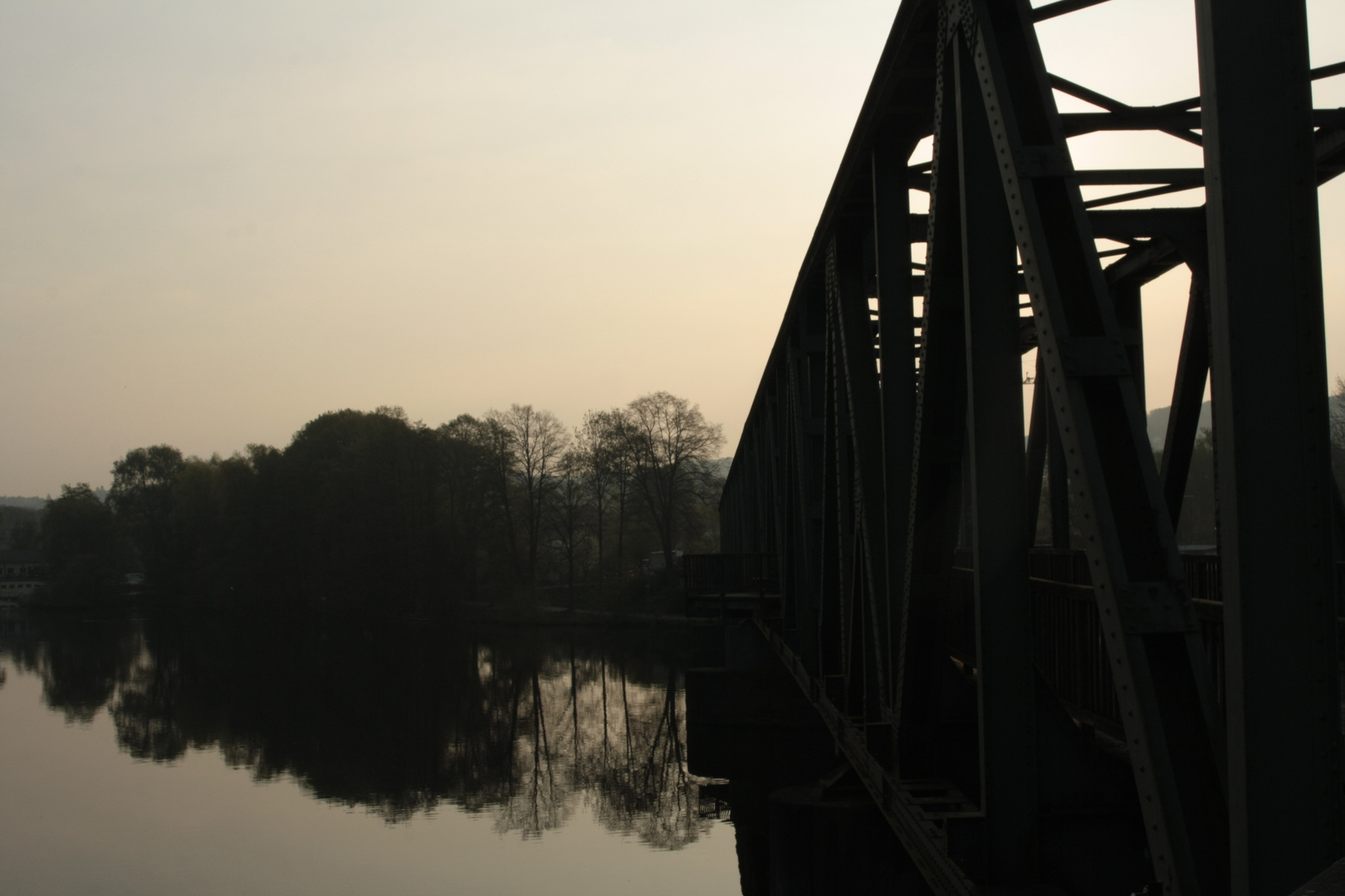 Fußgängerbrücke Ruhr/ Baldeneysee