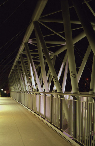 Fußgängerbrücke über den Donaukanal