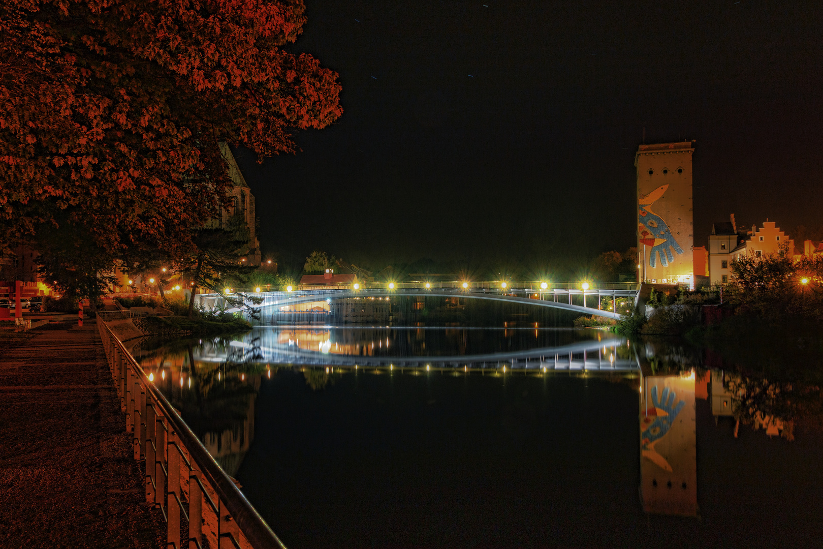 Fußgängerbrücke über die Neiße