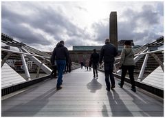 Fußgängerbrücke über die Themse