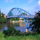 Fussgängerbrücke über die Weser (2)