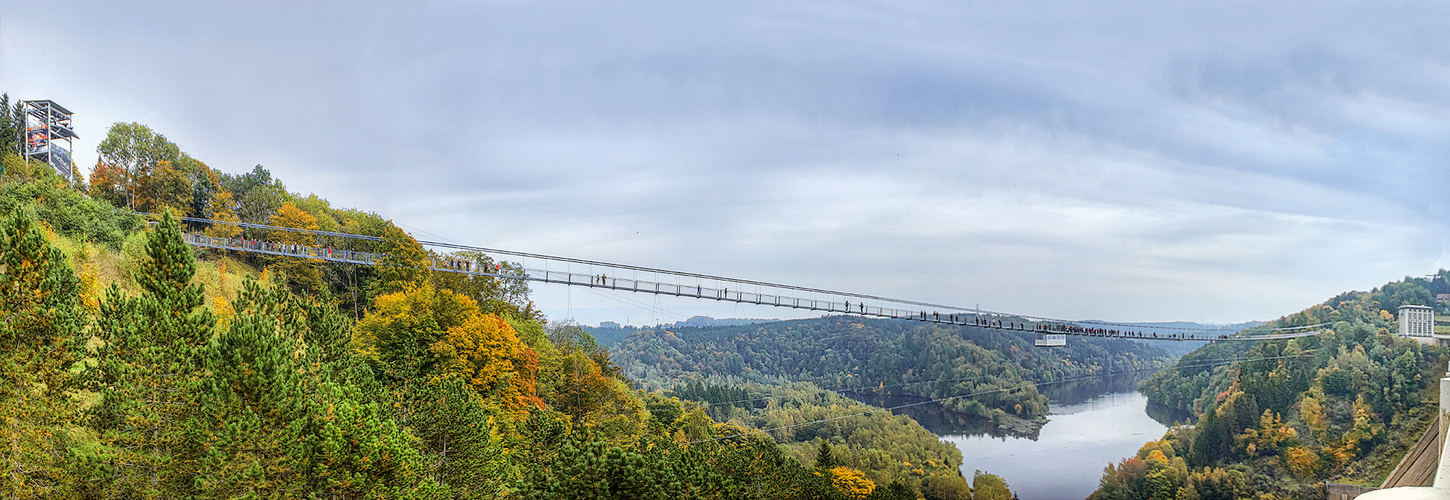 - Fußgängerhängebrücke Rappbodetalsperre - #1