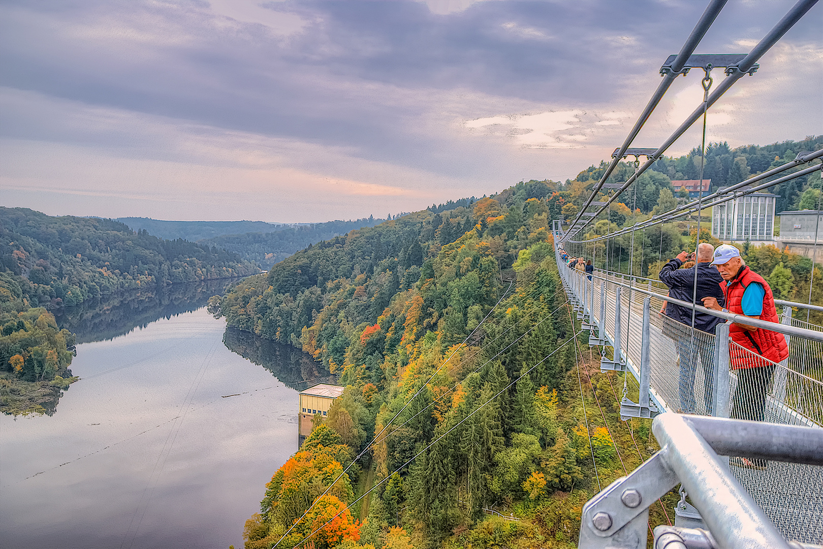 - Fußgängerhängebrücke Rappbodetalsperre - #2