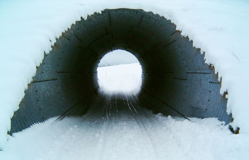 Fußgängertunnel bei Bad Bayersoien