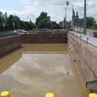 Fußgängertunnel Hochwasser 2013