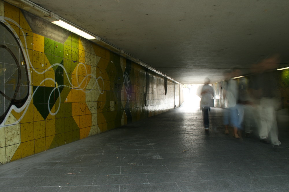 Fußgängertunnel in Bonn