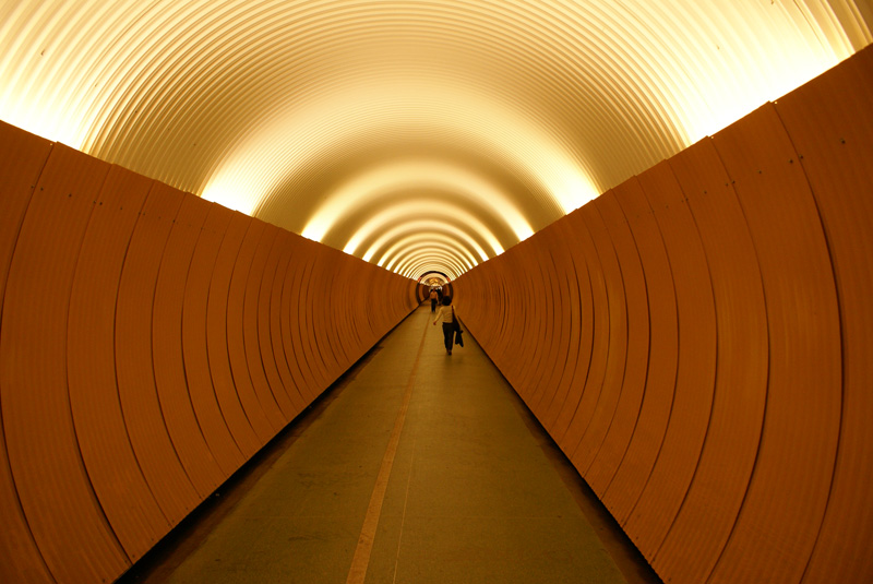 Fußgängertunnel in Stockholm