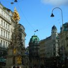 Fußgängerzone 'Graben' mit Pestsäule, Wien