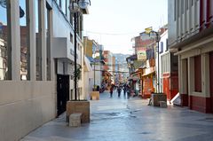 Fußgängerzone in der Stadt Puno