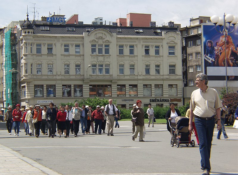 Fussgängerzone in Ostrava