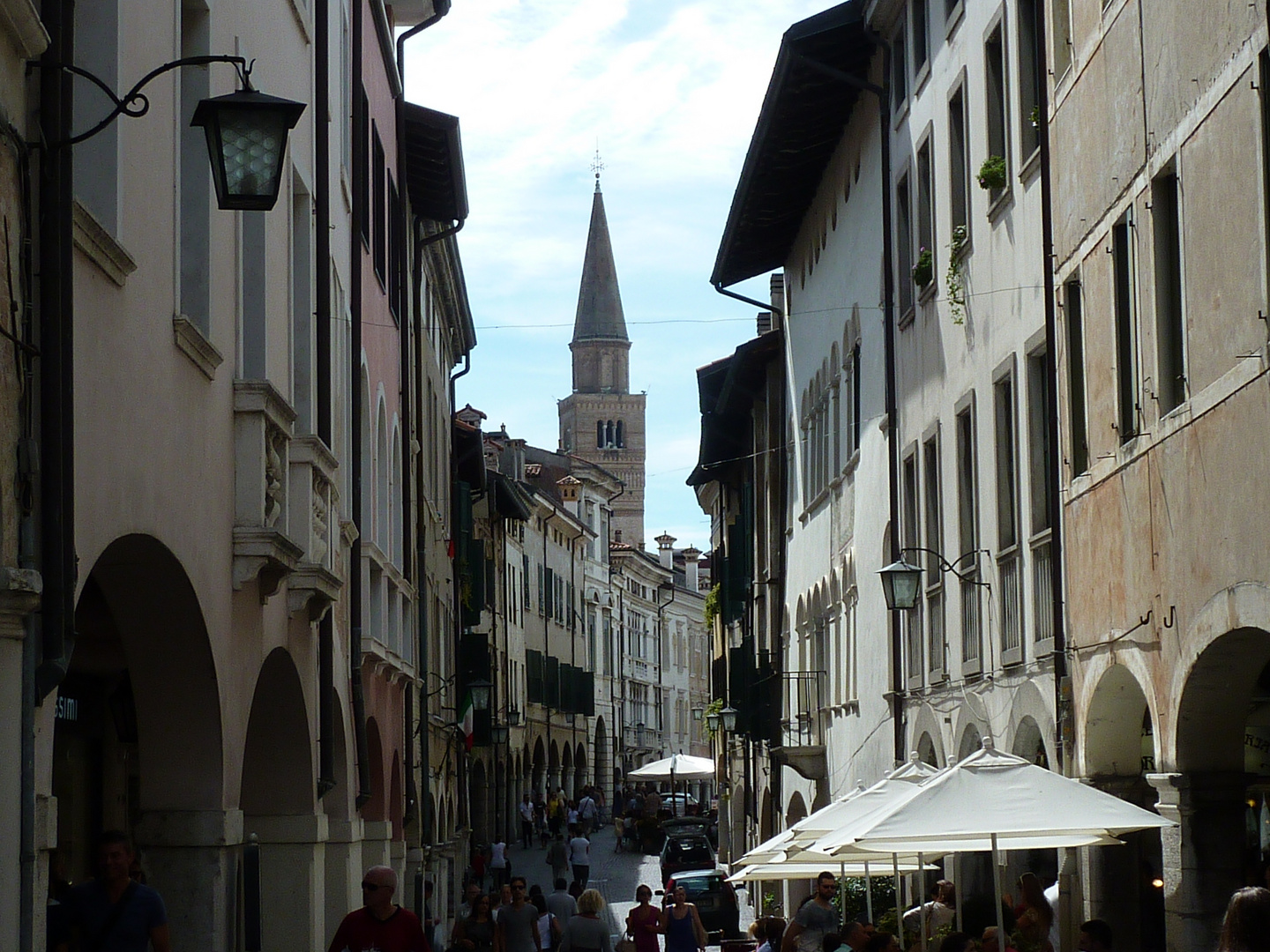 Fußgängerzone in Pordenone