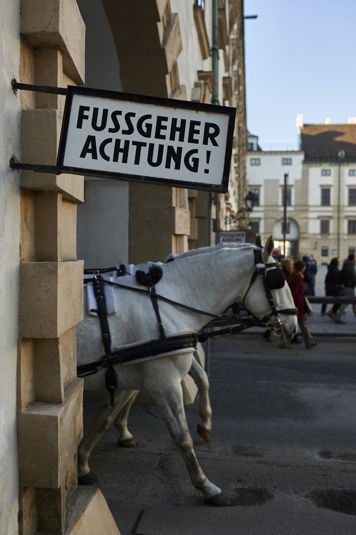 Fussgeher, Achtung!