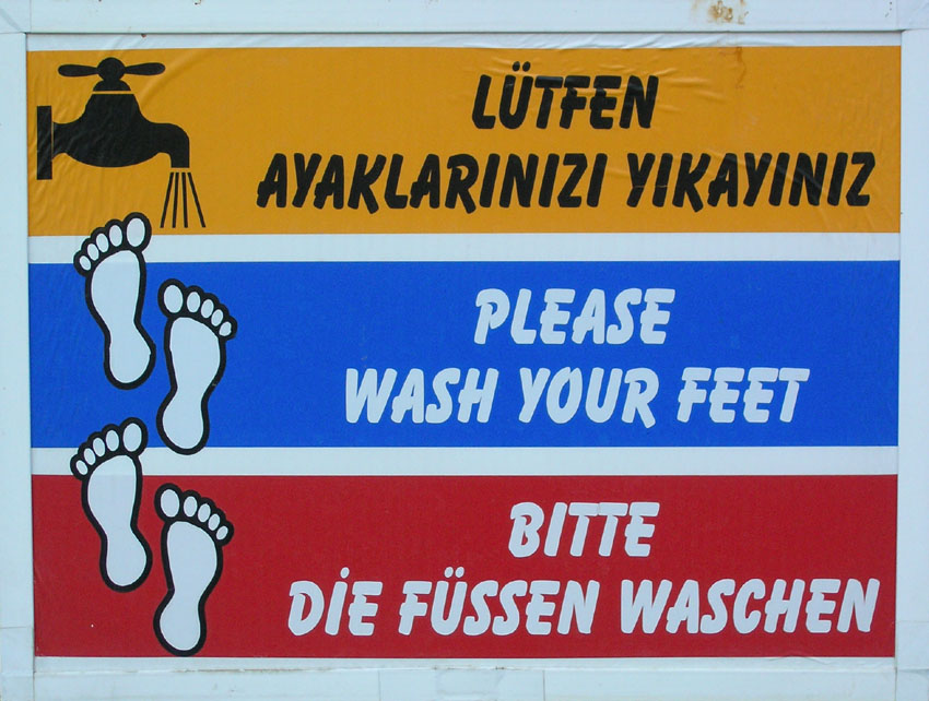 Fußhygiene