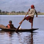 Fussruderer am Inle See