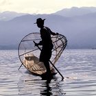 Fussruderer auf dem Inle See