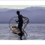 Fussruderer, Inle See, Myanmar