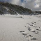 Fussspuren im sand