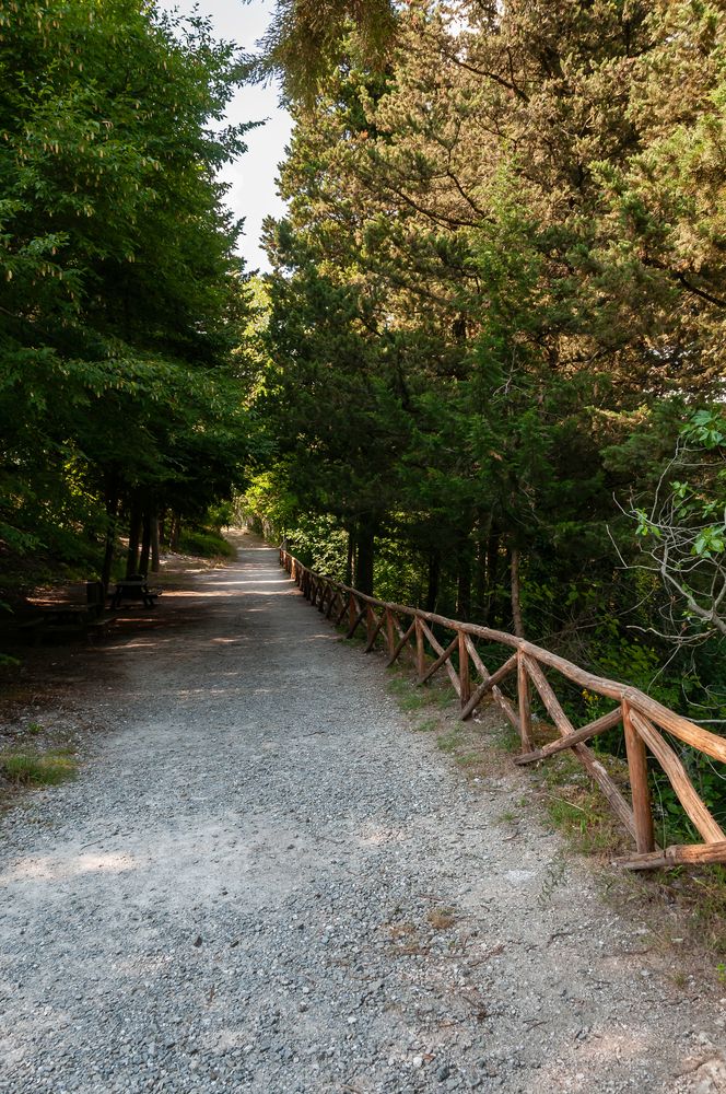 Fußweg zum Fosso Bianco