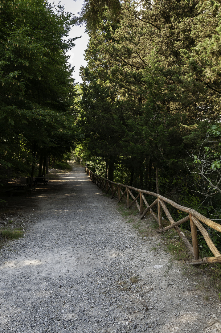 Fußweg zum Fosso Bianco