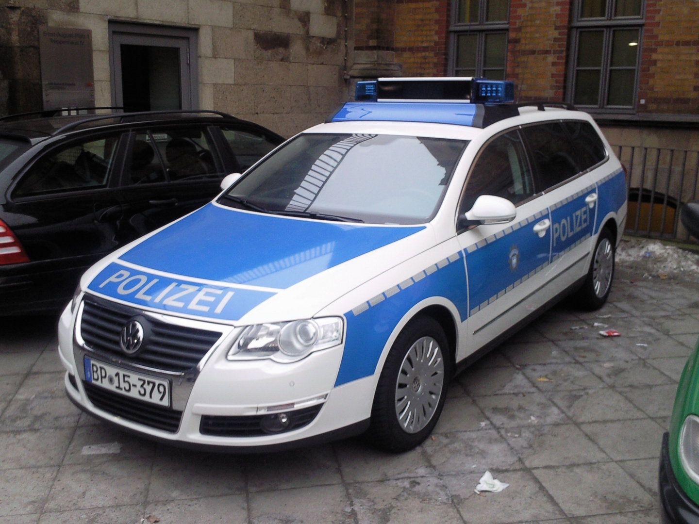 FuStkw der Bundespolizei am Hauptbahnhof Hannover 2