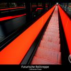 Futurische Rolltreppen - Zollverein Essen